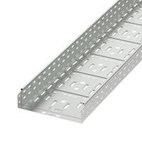 Лоток листовой перфорированный 300х100 L3000 сталь 0.8мм цинк-ламель DKC 35344ZL - УПС инжиниринг