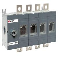 Рубильник 4п 200А без рукоятки управления TwinBlock EKF tb-s-200-4p - УПС инжиниринг