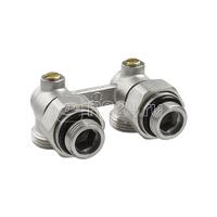 Узел угловой для нижн. подкл. рад. 3/4дюйм с компл. адаптеров 1/2дюйм (48/8) К VALFEX VF.345.02.034.012 - УПС инжиниринг