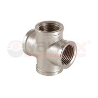 Крестовина никелированная ВР 3/4дюйм (50/10) VALFEX VF.760.N.034 - УПС инжиниринг