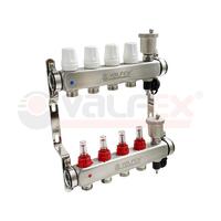 Группа коллекторная 1дюйм х 8 вых. евроконус 3/4дюйм со встроен. расходомерами и регулир. клапанами в сборе нерж. сталь (2) К VALFEX VF.586.0608 - УПС инжиниринг