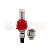 Клапан настроечный с расходомером коллекторный встраиваемый (80/8) К VALFEX VF.674.V.01 - УПС инжиниринг