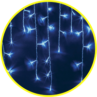 Гирлянда светодиодная "Бахрома" 93 690 NGF-D029-04 4.7х0.6м 240LED B IP44 BL Navigator 93690 - УПС инжиниринг