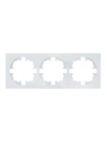 Рамка 3-м OSEN горизонт. квадрат бел. LEZARD 743-0200-148 - УПС инжиниринг