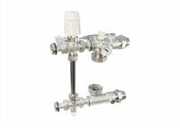 Насос-смесительный узел с термоголовкой. без насоса. монтажная длина насоса 130мм (1) К VALFEX VF.152.0.130 - УПС инжиниринг