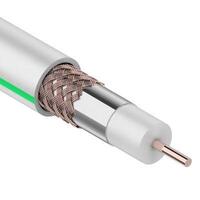 Кабель коаксиальный SAT 703B 75Ом CCS/Al/Al 75% бел. (уп.50м) PROCONNECT 01-2431-2-50 - УПС инжиниринг