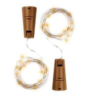 Гирлянда "Пробки" DC-G04-20YS2 20 LED 3х(LR44/LR1154/AG13/G13) в компл. желт. (уп.2шт) ФАZА 5059672 - УПС инжиниринг