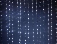 Гирлянда "Занавес-водопад" LDCL300C-W 300 бел. светодиодов 1.5х2.2м внутр. SHLights 4690601043610 - УПС инжиниринг