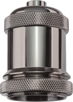 Патрон электрический 61 517 NLH-V01-005-E27 подвес. метал. черн. хром Navigator 61517 - УПС инжиниринг