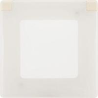 Рамка 1-м Inspiria IP44 с крышкой сл. кость IEK 673921 - УПС инжиниринг