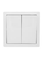 Выключатель 2-кл. ОП LETO бел. LEZARD 752-0200-101 - УПС инжиниринг