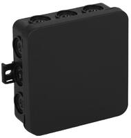 Коробка распределительная ОП Тусо 100х100х35мм УХЛ1 черн. Ruvinil 67095Ч - УПС инжиниринг