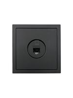 Розетка компьютерная 1-мест. СП ZIMA IP20 черн. бархат LEZARD 704-4288-140 - УПС инжиниринг