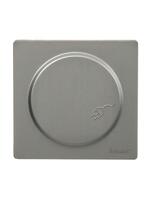 Розетка 1-м ОП LETO с заземл. с крышкой LETO ПБТ платина LEZARD 752-3500-123B - УПС инжиниринг