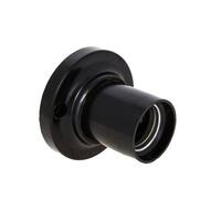 Патрон потолочный E27 прямой карболит. черн. EKF LHC-E27-sc-s - УПС инжиниринг