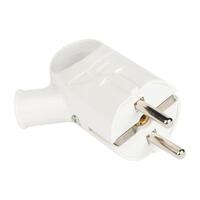 Вилка с кольцом 16А 250В с заземл. бел. EKF AVK16-10 - УПС инжиниринг