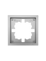 Рамка 1-мест. горизонт. ZIMA сер. матов. LEZARD 704-7400-146 - УПС инжиниринг