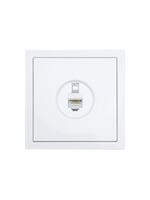 Розетка компьютерная 1-мест. СП ZIMA бел. LEZARD 704-0288-140 - УПС инжиниринг