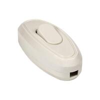 Переключатель на шнур бел. 6А 250В EKF APB6-10 - УПС инжиниринг