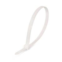 Хомут нейлоновый КСС 3х250 бел. (уп.100шт) Fortisflex 89893 - УПС инжиниринг