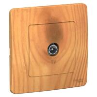 Розетка телевизионная TV 1-м СП Blanca коннектор ясень SE BLNTS000015 - УПС инжиниринг