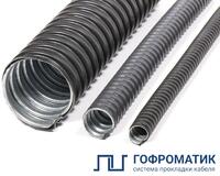 Металлорукав в ПВХ-изоляции Р3-ЦП нг LS 20 (уп.50м) ГОФРОМАТИК zeta44605 - УПС инжиниринг