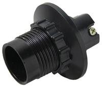 Патрон карболитовый с кольцом Е14 черн. без наклейки EKF LHC-E14-r - УПС инжиниринг