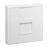 Розетка RJ45 категории 6 (ширина 2 модуля) EKF E2MK016-135-10 - УПС инжиниринг