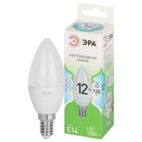 Лампа светодиодная GREEN LINE B35-12W-840-E14 GL 12Вт свеча 4000К яркий свет бел. E14 Эра Б0067140 - УПС инжиниринг