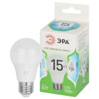 Лампа светодиодная GREEN LINE A60-15W-840-E27 GL 15Вт груша 4000К яркий свет бел. E27 Эра Б0067128 - УПС инжиниринг
