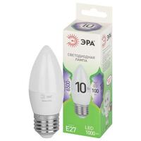 Лампа светодиодная GREEN LINE B35-10W-865-E27 GL 10Вт свеча 6500К свет холод. E27 Эра Б0067125 - УПС инжиниринг