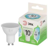 Лампа светодиодная GREEN LINE MR16-10W-840-GU10 GL 10Вт софит 4000К яркий свет бел. GU10 Эра Б0066993 - УПС инжиниринг