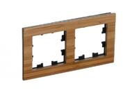 Рамка 2-м AtlasDesign Nature дерево бамбук SE ATN353202 - УПС инжиниринг