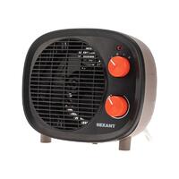 Тепловентилятор электрический настольный 2кВт со спиральным нагревательным элементом черн. Rexant 60-0034 - УПС инжиниринг