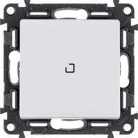 Выключатель 1-кл. СП Valena Life 10А IP20 250В 10AX с подсветкой с лицев. панелью механизм бел. Leg 752410 - УПС инжиниринг