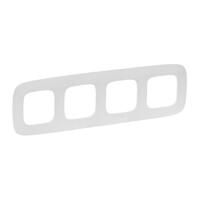 Рамка 4-м Valena Allure универсальная бел. Leg 754304 - УПС инжиниринг