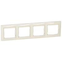 Рамка 4-м Valena горизонт. сл. кость (DIY-упак.) IEK 695634 - УПС инжиниринг