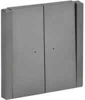 Выключатель 2-кл. СП FORTE&PIANO 10А FP506 с индикацией сталь IEK FP-V20-1-10-1-K46 - УПС инжиниринг