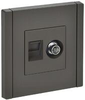 Розетка 2-м TV+RJ45 кат.5E FORTE&PIANO FP336 сер. IEK FP-AK20-1-K03 - УПС инжиниринг