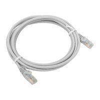 Патч-корд кат.5E UTP неэкранир. LSZH сер. 3.0м TERACOM PRO EKF TRP-5EUTP-LSH-3M-GY - УПС инжиниринг