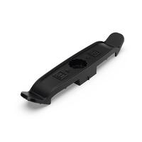 Держатель плоского кабеля двусторонний для прямого монтажа на 4 места (уп.20шт) черн. Промрукав PR13.0439 - УПС инжиниринг