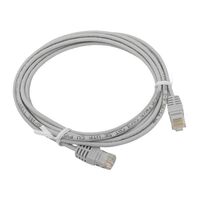 Патч-корд кат.5E UTP неэкранир. PVC 1Гбит/с 3м сер. TERACOM EKF TRC-5EUTP-PVC-3M-GY - УПС инжиниринг