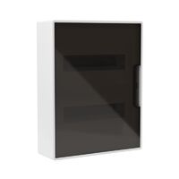 Щиток настенный 24мод. FRAME с тонированной дверцей с шин. PEN 2шт 8 отв. + 2шт 6 отв. бел. DKC F24W1WD - УПС инжиниринг