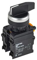 Переключатель 3 полож. 2НО длин. ручка черн. MASTER IEK MI-SW60-20XB3-4-25-3-K02 - УПС инжиниринг