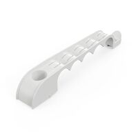 Держатель труб d20мм для прямого монтажа односторонний на 5 мест сер. (уп.20шт) Промрукав PR13.03281 - УПС инжиниринг