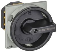 Переключатель кулачковый 10А (сх. 10) закрытая рукоятка IEK MI-CS11-010-010 - УПС инжиниринг