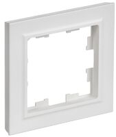 Рамка 1-м BRITE РУ-1-БрАБ арктич. бел. IEK BR-M12-K91 - УПС инжиниринг