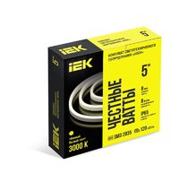Комплект DIY (2835WW120-8-IP65-220В 5м + драйвер) IEK LSR5-1-120-65-2-05-S0 - УПС инжиниринг