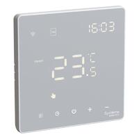 Термостат программируемый ArtGallery 16А с Wi-Fi для электрич. теплого пола моноблочный бел. SE GAL000138 - УПС инжиниринг