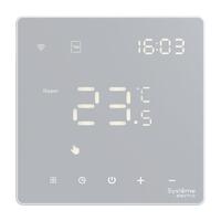 Термостат программируемый ArtGallery 16А с Wi-Fi для электрич. теплого пола моноблочный бел. SE GAL000138 - УПС инжиниринг